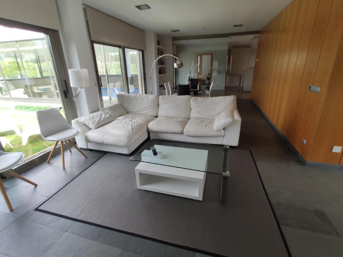 Sanxenxo Casa Rial 47 Con Piscina Climatizada Villa Eksteriør billede