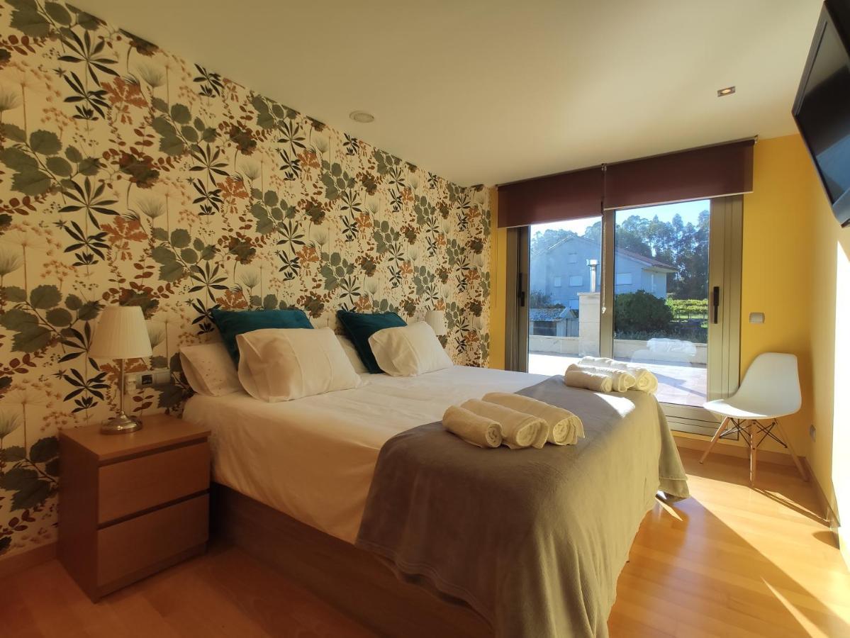 Sanxenxo Casa Rial 47 Con Piscina Climatizada Villa Eksteriør billede